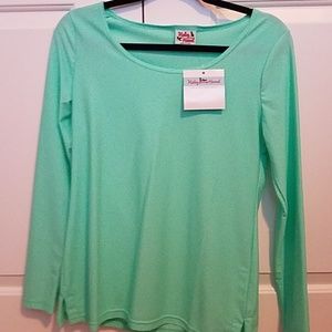 Haley And The Hound Scoop Neck Top